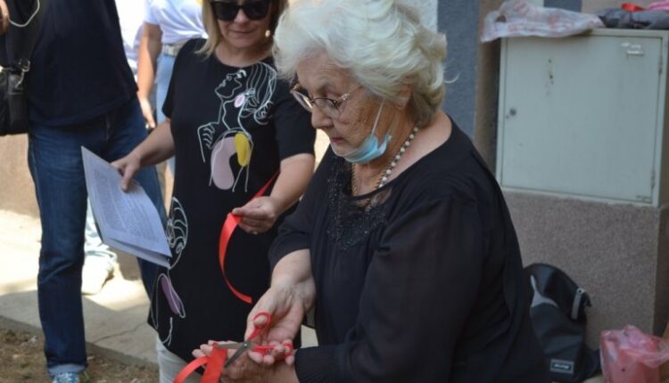  THE REAL GIFT FROM JASENOVAC REVEALED MURAL TO DIJANA BUDISAVLJEVIĆ!  Serbian heroine immortalized by Vranje artist Stefan Stojanović Sleš / PHOTO /

