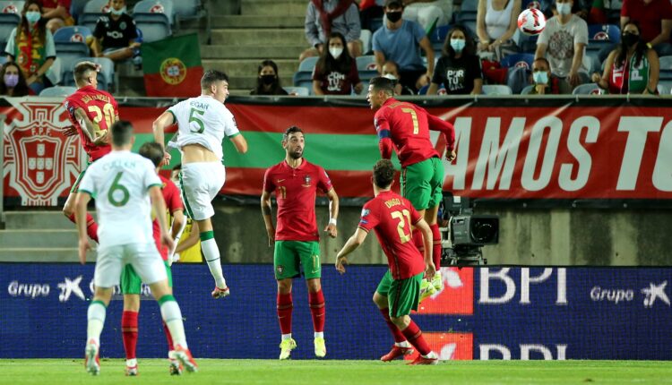 John Egan pushes Ireland to improve after Portugal’s Cristiano Ronaldo-led win